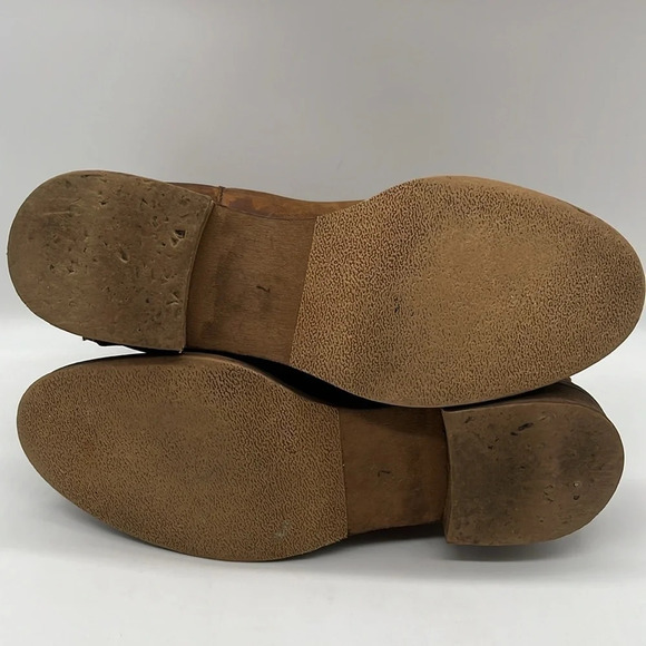 Madewell The Lowrider Biker Boot Weathered Leather in Apple Butter - Size 7 - Picture 6 of 10